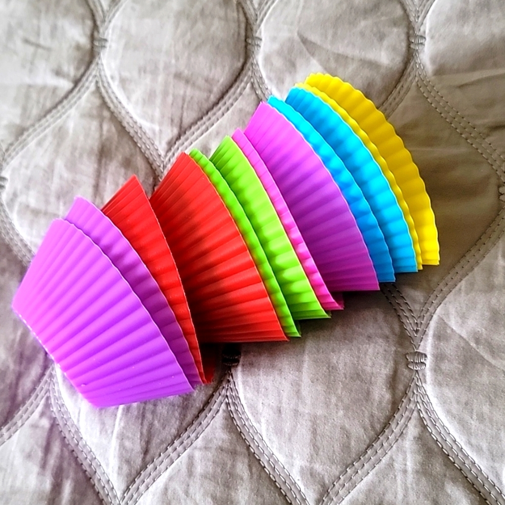 Silicone mold cupcakes 12pc